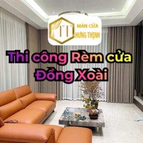 Thi công rèm cửa Đồng Xoài – Nâng tầm không gian sống hiện đại