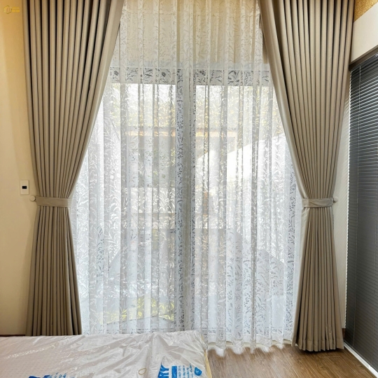 Rèm vài 2 lớp - 1