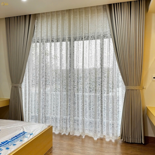 Rèm vài 2 lớp - 1